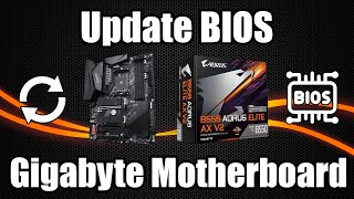 How to update Gigabyte motherboard BIOS [upl. by Corso615]