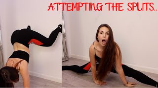 ATTEMPTING TO DO THE SPLITS AND WALL TWERKING  Lauren Alexis [upl. by Kilby604]