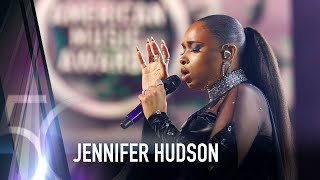 Jennifer Hudson Pays Tribute to Whitney Houston  AMAs 50th Anniversary Special [upl. by Kceb]