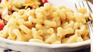 Light Macaroni and Cheese Recipe  Cooking Light [upl. by Anitsihc]