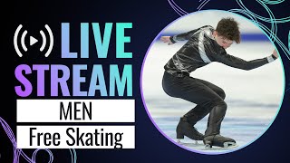 LIVE  Men Free Skating  ISU World Junior Championships  Taipei City 2024  FigureSkating [upl. by Ileyan]