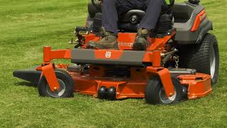 How to Use amp Operate a Commercial Zero Turn Gas Lawn Mower  Husqvarna [upl. by Yerdua150]