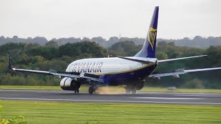 Ryanair Boeing 737 Rejected Take off at speed  Manchester Airport 240719 [upl. by Sandeep]