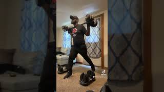 Legs and abs with Bowflex  jayflex fitnessjourney homeworkout gym [upl. by Fidel527]