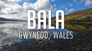 Bala Town amp Lake  Gwynedd Wales UK Llyn Tegid [upl. by Alliuqet730]