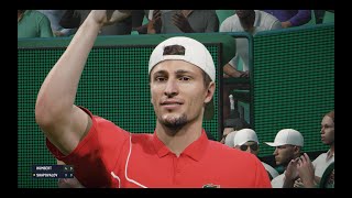 Tiebreak PC Ugo Humbert Vs Denis Shapovalov ATP 500 Halle Expert difficulty 3070 ti [upl. by Elleret]