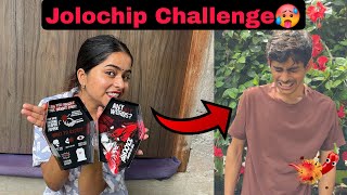 Crazy Jolochip Challenge🔥🤯  Shivam ka halat Kharab🥵 [upl. by Engelhart565]