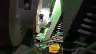 Z997R John Deere service grease engine drive shaft Tractor lawn mower zero turn [upl. by Podvin768]