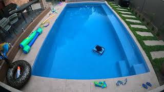 Madimack i60 Time Lapse Pool Cleaner  NEW Unit Raw Footage TEST 1 [upl. by Giaimo]