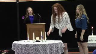 Brashear NHS Induction March 11 2021 [upl. by Harbed]