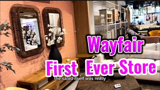 Wayfair first ever store  New to IL  Bigger than IKEA  Vlog [upl. by Rubetta]