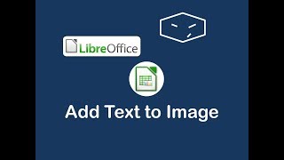 libreoffice calc add text to image [upl. by Akinehs382]