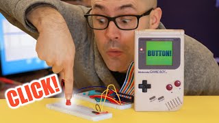 Add a Button to a GameBoy [upl. by Mouldon]