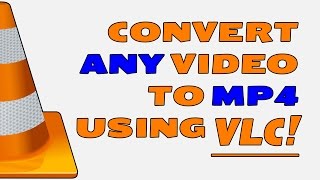 Convert video to mp4  How to Convert video files to mp4 using VLC Media Player [upl. by Rainer272]