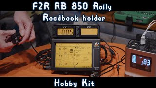 Rally Roadbook holder review F2R RB 850 [upl. by Steve305]