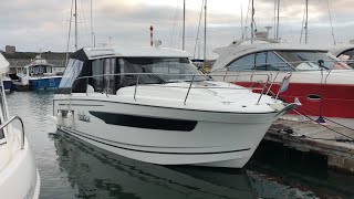 Jeanneau Merry Fisher 895  test and walk through [upl. by Francesco63]