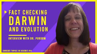 Fact Checking Charles Darwin An Interview with Dr Georgia Purdom from Answers in Genesis CTS E14 [upl. by Megen550]