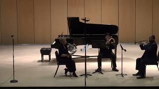 Chamber Music Recital 12423 3 Chanon Limjerajarus  Daniel Bassin  Laurel Owen [upl. by Madaih]