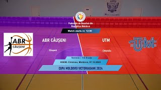 ABR CĂUȘENI vs UTM feminin 14 finala 07122024 [upl. by Fugazy523]