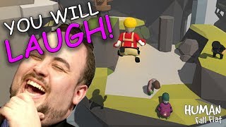 You WILL Laugh Most Likely  Human Fall Flat Multiplayer Gameplay [upl. by Jutta164]