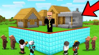 Millionaire Villager Bought My village in Minecraft [upl. by Bertila]