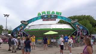 👽🛸Gravitron at the 2022 Wisconsin State Fair [upl. by Aviva]