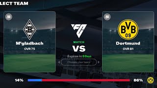 Mgladbach vs Dortmund Key Matches Football Centre [upl. by Ained]