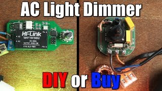 AC Light Dimmer  DIY or Buy  Phase Angle Control Tutorial [upl. by Chill]