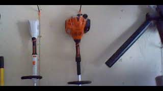 Stihl fs 70 r talking video [upl. by Holladay191]