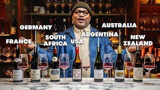 Sommelier Compares The Same Wine From 7 Different Countries  World Of Wine  Bon Appétit [upl. by Yllac]