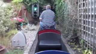 A trip on the 714 gauge railway at BEKONSCOT MODEL VILLAGE [upl. by Rambert655]