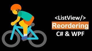 I customized the WPF ListView to support quotreorderingquot of its items  C amp WPF [upl. by Nosydam]