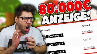 Spieler klaut 80000€ von BauSucht 😡 Kein Clickbait [upl. by Clower771]