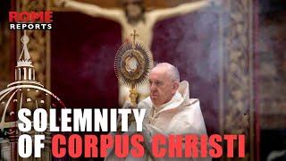 🚨 BREAKING NEWS  Pope Francis will preside at celebration of Solemnity of Corpus Christi [upl. by Hayward]