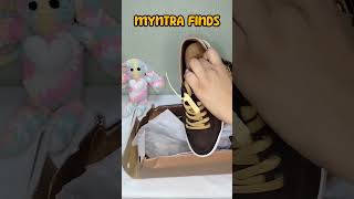 Casual Shoes  Myntra Finds shoes unboxing mastunboxing shorts under1600 asmr [upl. by Lange982]