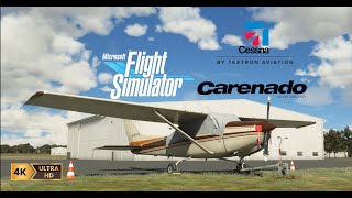 Carenado Cessna 182RG  Flight to Kissimmee  Microsoft Flight Simulator 2020  UltraWide Screen [upl. by Garrity124]