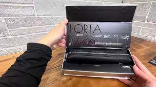 TYMO Porta Cordless Hair Straightener Brush Portable Mini Straightening Brush Review [upl. by Nayrbo]