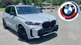 2025 BMW X5 M60i POV Start Up Test Drive Walkaround and Review [upl. by Timus249]