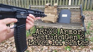 AR500 Testudo Gen 2 Carrier and Level III Plates [upl. by Ck]