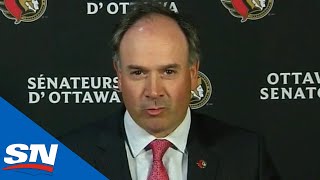 Ottawa Senators Select Tyler Boucher With 10th Overall Pick At NHL Draft [upl. by Hesky631]