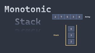 Monotonic Stack Explained Bangla [upl. by Aicinoid]