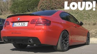 430HP BMW 335i E92 wAkrapovič Exhaust [upl. by Sira229]