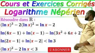 Logarithme NépérienRésolution déquation les codessecrets [upl. by Brenza]