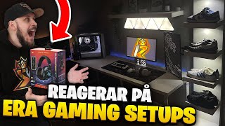 REAGERAR PÅ ERA GAMING SETUPS [upl. by Ebsen]