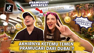 AKHIRNYA KETEMU TEMEN DARI DUBAI PRAMUGARI EMIRATES   OmeTV RealLife [upl. by Brightman]