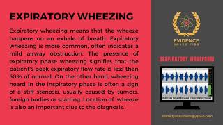 EXPIRATORY WHEEZE  PULMONARY SOUNDS  PROJECT CPAT  DOCTOR SUKHERA GOLD MEDALIST [upl. by Eneiluj966]