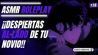 ASMR  DESPIERTAS AL LADO DE TU NOVIO asmranimeboyfriend [upl. by Yrred371]