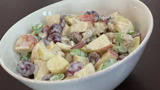 The BEST Waldorf Salad Recipe [upl. by Eelac]