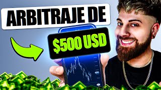 NUEVO ARBITRAJE PARALLAX  GANA 500 USD EN VIVO [upl. by Zinnes]