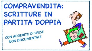 lezionionline economiaaziendale ragioneria Compravendita con addebito spese non documentate [upl. by Gnal]